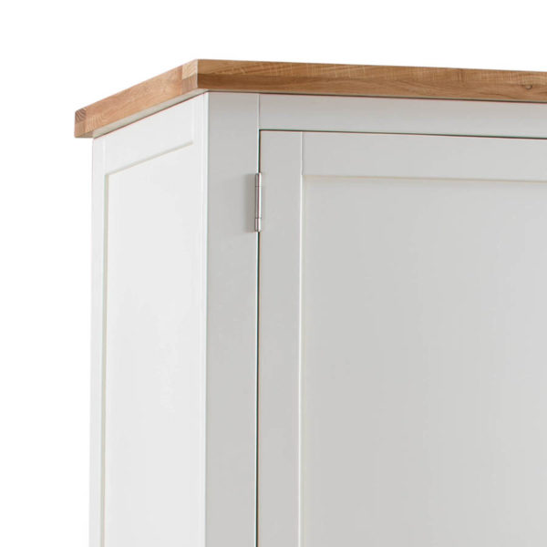Wynyard Ivory Double Wardrobe With 2 Drawers