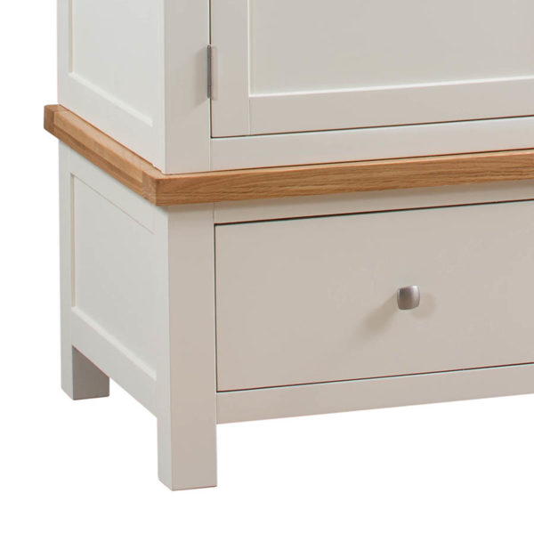 Wynyard Ivory Double Wardrobe With 2 Drawers