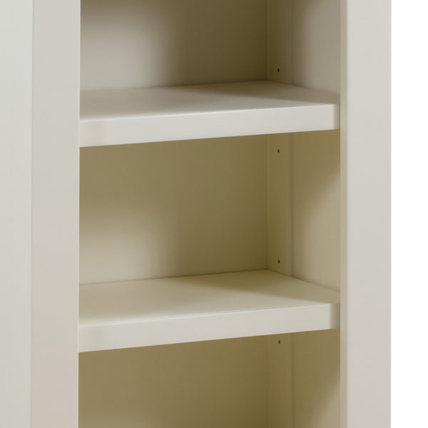 Wynyard Ivory Small Bookcase | Fully Assembled