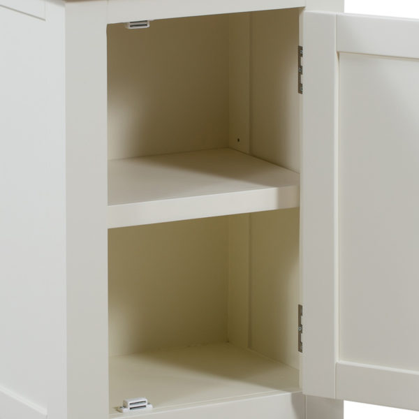 Wynyard Ivory Small Cupboard | Fully Assembled