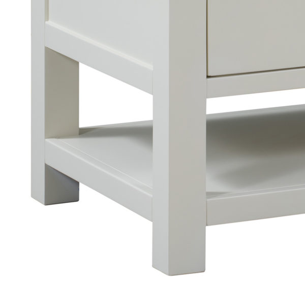 Wynyard Ivory Coffee Table With 2 Drawers | Fully Assembled