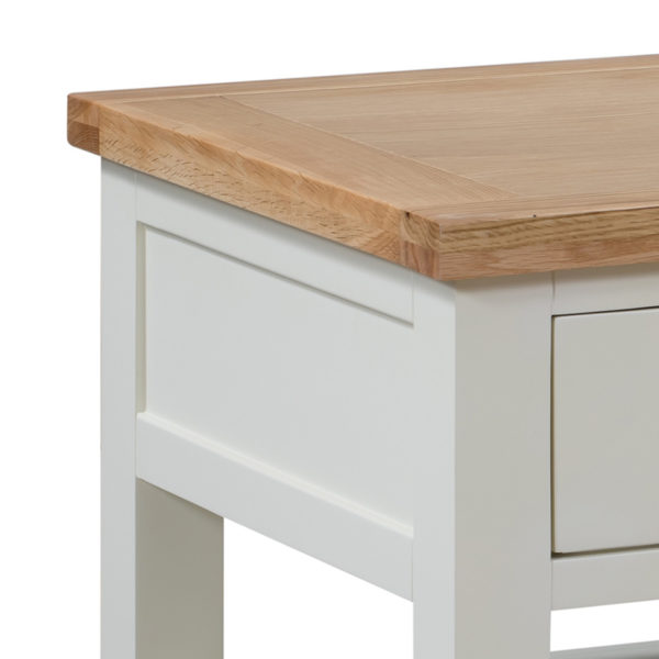 Wynyard Ivory Coffee Table With 2 Drawers | Fully Assembled