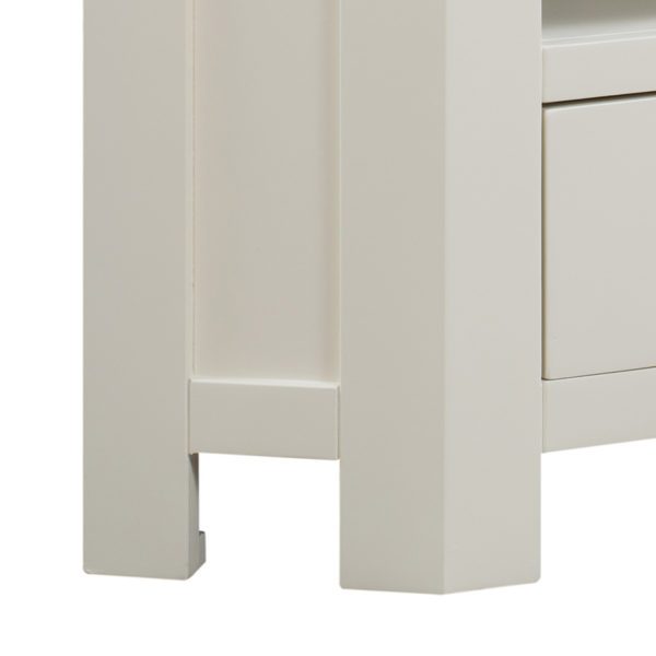 Wynyard Ivory Corner TV Unit | Fully Assembled