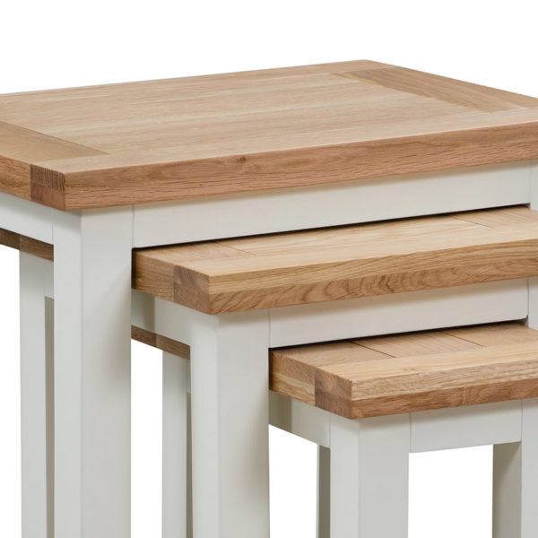 Wynyard Ivory Nest Of Tables | Fully Assembled