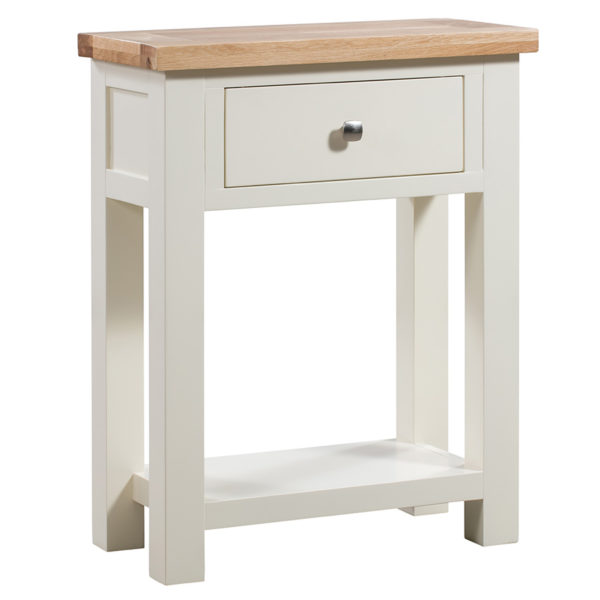 Wynyard Ivory Small Console Table | Fully Assembled