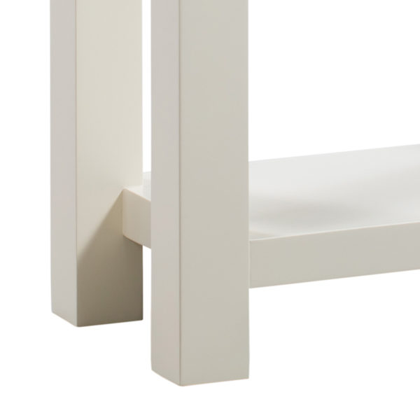 Wynyard Ivory Small Console Table | Fully Assembled