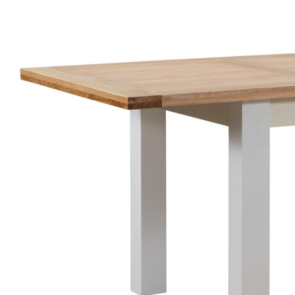 Wynyard Ivory 4ft Butterfly Extension Dining Table