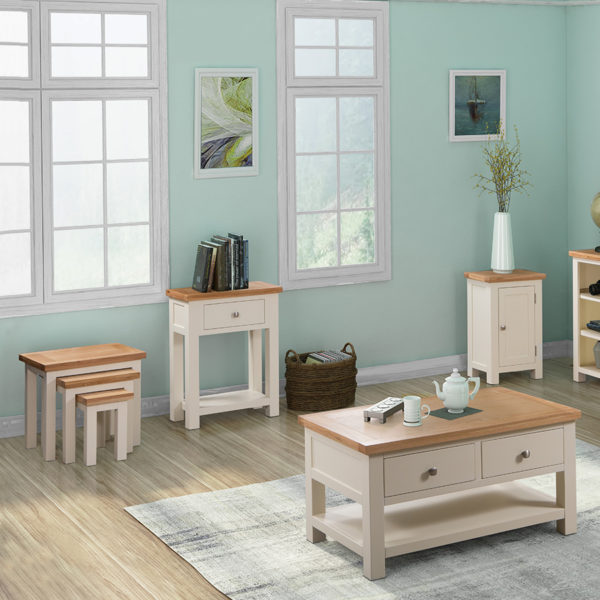 Wynyard Ivory Nest Of Tables | Fully Assembled