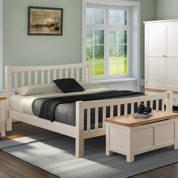 Wynyard Ivory Blanket Box | Fully Assembled