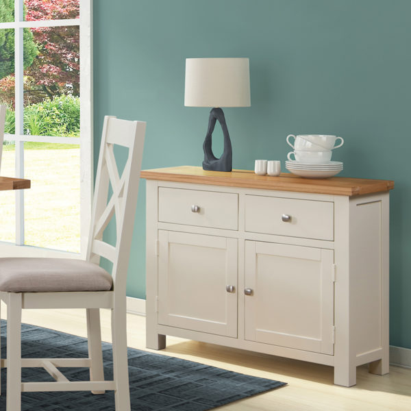 Wynyard Ivory Small Sideboard | Fully Assembled