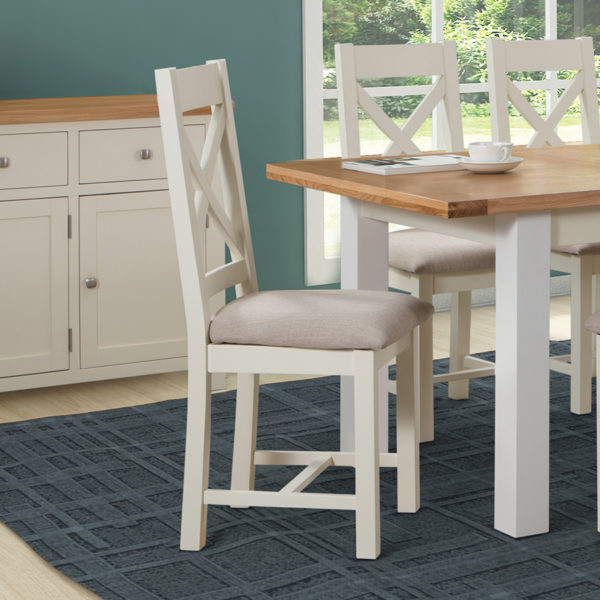 Wynyard Ivory Dining Chair | Fully Assembled