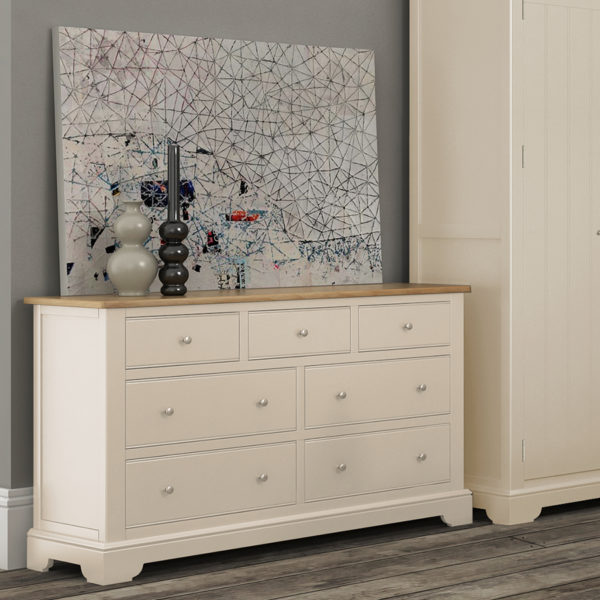 Kirkby Cobblestone Grey Wall Mirror | Fully Assembled