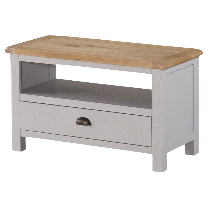 Kendal Painted Grey Tv Unit Fully Assembled Free Delivery