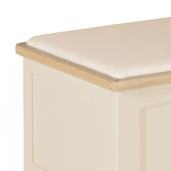 Kirkby Cobblestone Grey Blanket Box | Fully Assembled