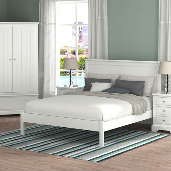 Cartmel White Single Bed
