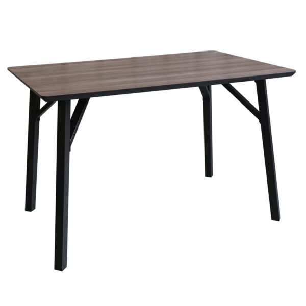 Black Delta Contemporary 4ft Dining Table