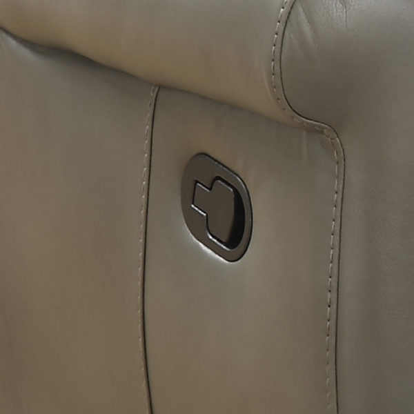 Farnham Grey Leather 3+2 Recliner Suite | Clearance