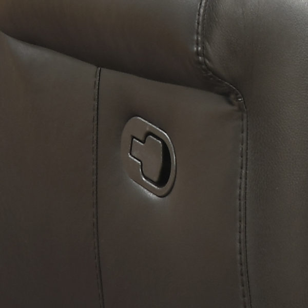 Farnham Black Leather Armchair Recliner