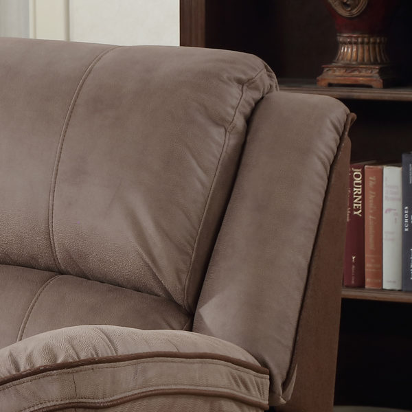 Farnham Fusion Taupe Fabric Sofa 3 Seat Recliner