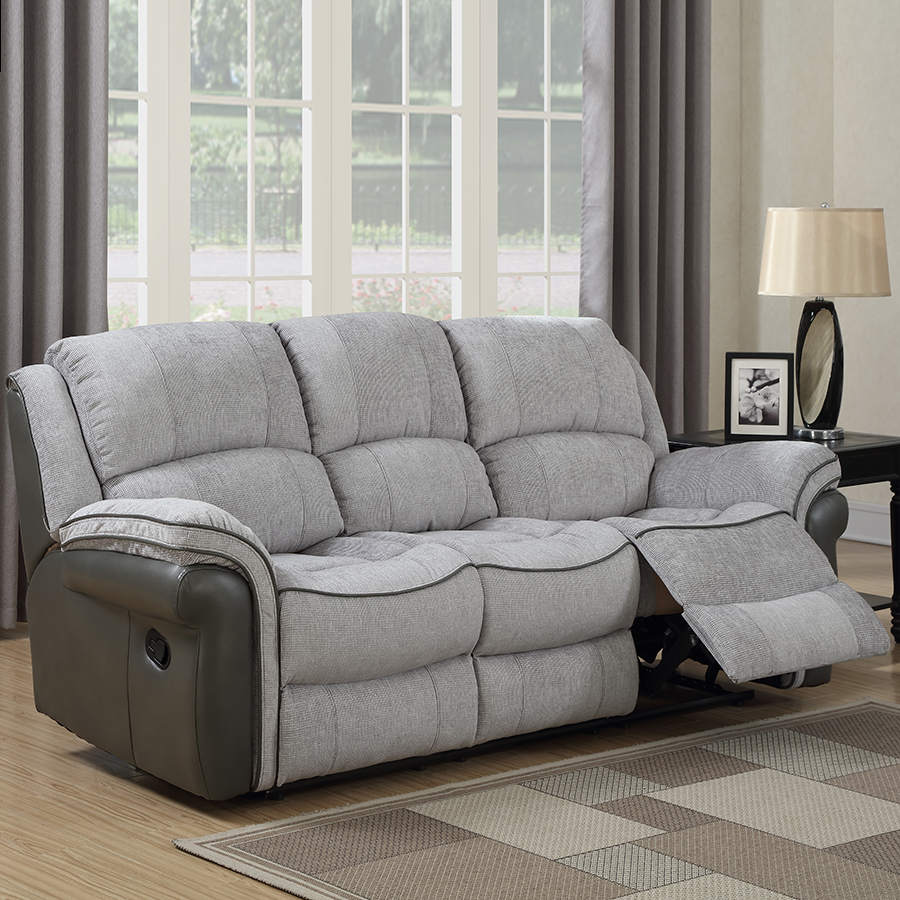 Farnham fusion grey fabric Sofa 2 Seat | Low Prices & Free Delivery