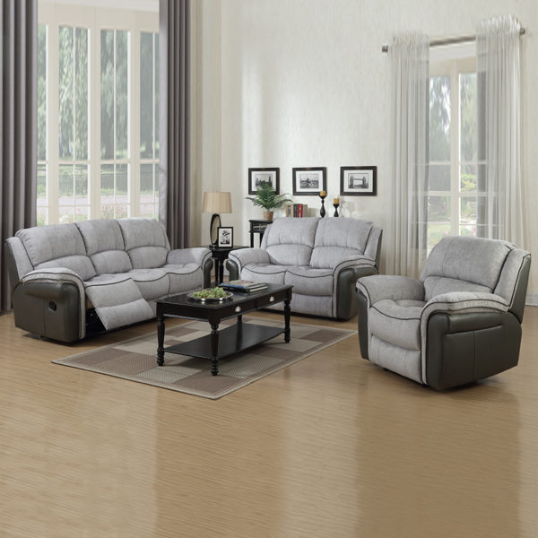 Farnham Fusion Grey Fabric Armchair Recliner | Clearance