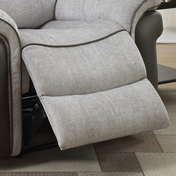 Farnham Fusion Grey Fabric Armchair Recliner | Clearance