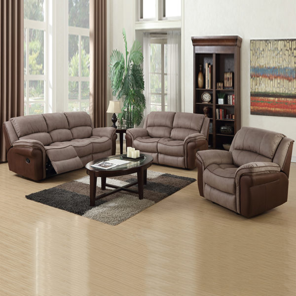 Farnham Fusion Taupe Fabric Armchair Recliner