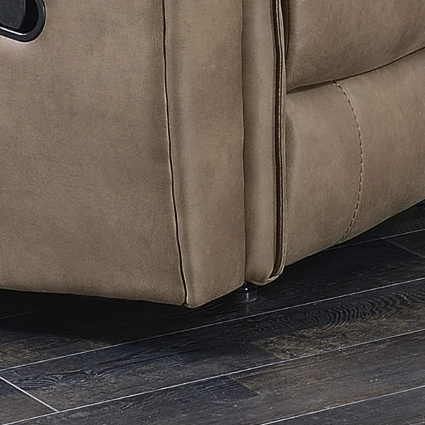 Beige Richmond Sahara Leather Reclining Armchair