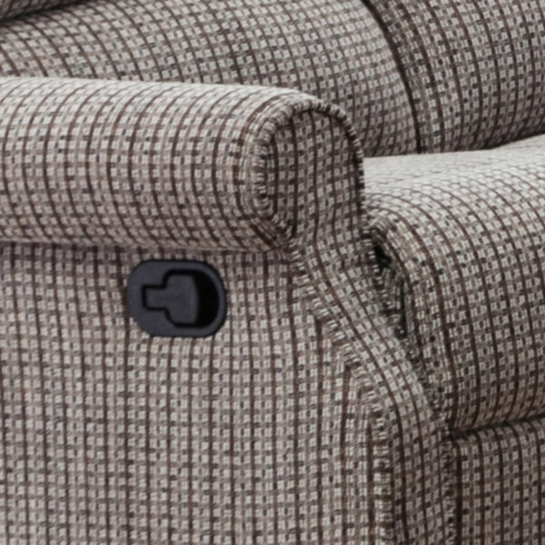 Windsor 3+2 Seat Reclining Suite In Latte Fabric