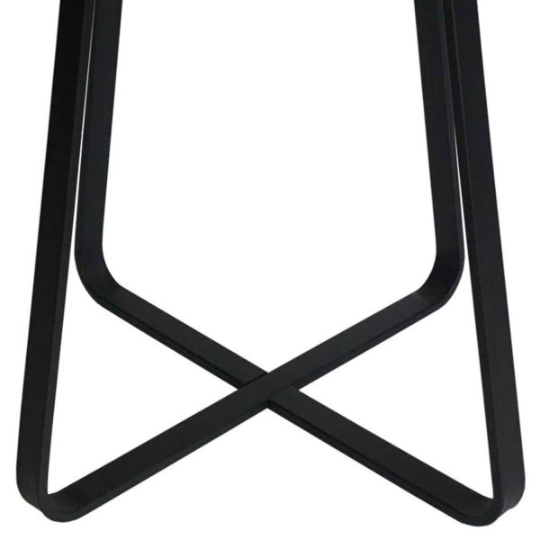 Patterdale Modern Concrete Effect Side Table | Grey