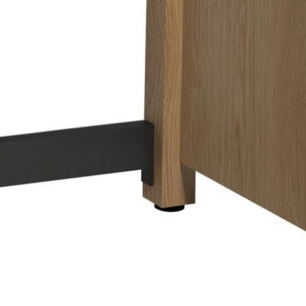 Industrial Oak Desk | Natural Oil Finish