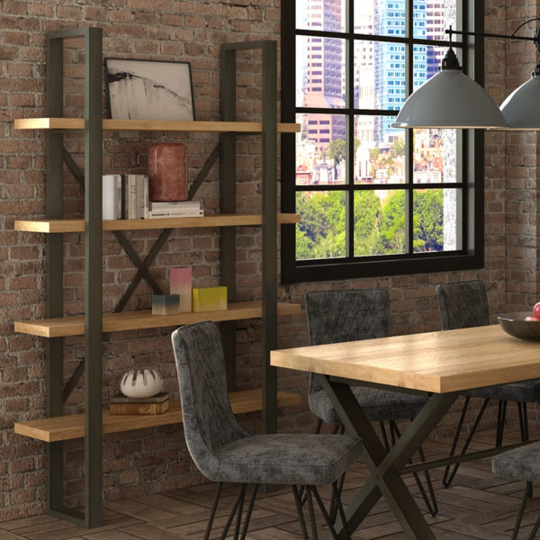 Industrial Oak Desk | Natural Oil Finish