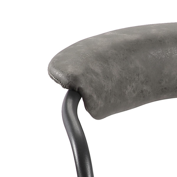 Hanna Kitchen Bar Stool | Grey | 61 - 84cm