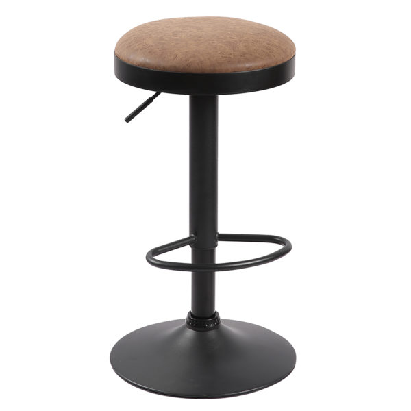 Remi Kitchen Bar Stool | Brown | 60 - 81cm