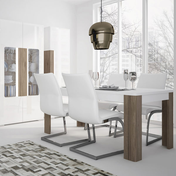 Signature White 160cm Dining Table | Self Assembly