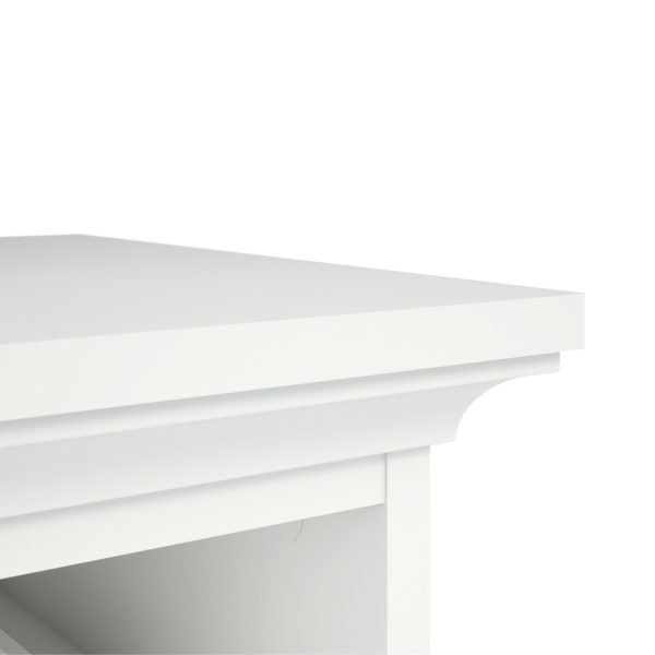 Condo Bedside 2 Drawers | White | Self Assembly