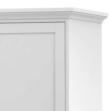 Condo Wardrobe with 3 Doors | White
