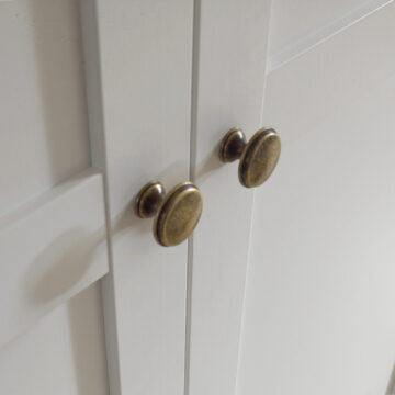 Condo Wardrobe with 3 Doors | White