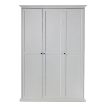 Condo Wardrobe with 3 Doors | White