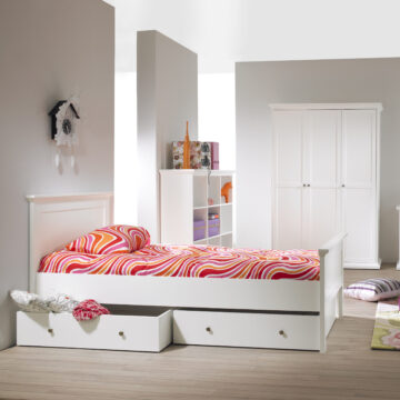 Condo Wardrobe with 3 Doors | White