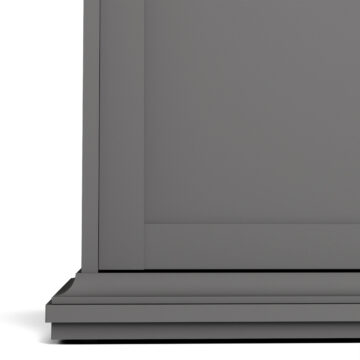 Condo Matt Grey 3 Door Wardrobe