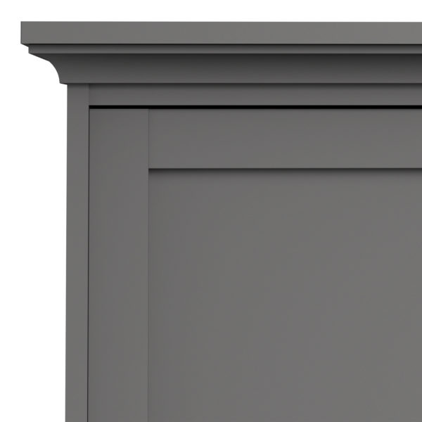 Condo Wardrobe with 3 Doors | Matt Grey
