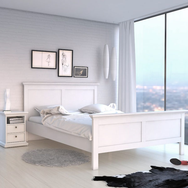 Condo Super King Bed (180 x 200) | White