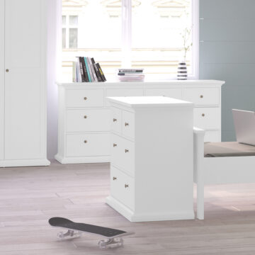 Condo Chest of 4 Drawers in White