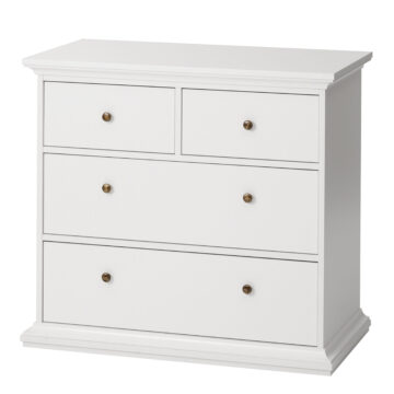 Condo Chest of 4 Drawers in White