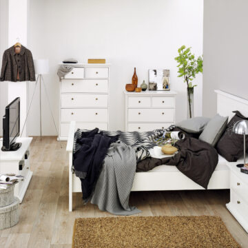 Condo Chest of 4 Drawers in White