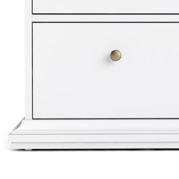 Condo White 2 Over 4 Chest of Drawers