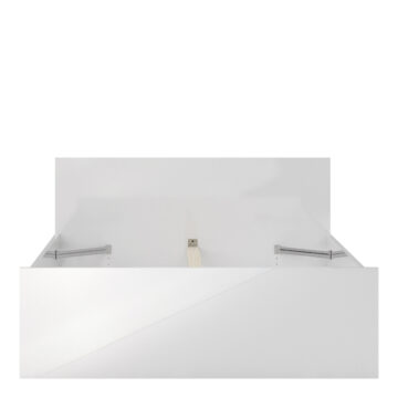 Moderno White 4’6 Double Bed