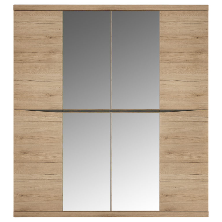 Oak Quad Wardrobes Free Delivery & Returns Oak World
