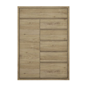 Alnwick 1 Door 6 Drawer Cupboard